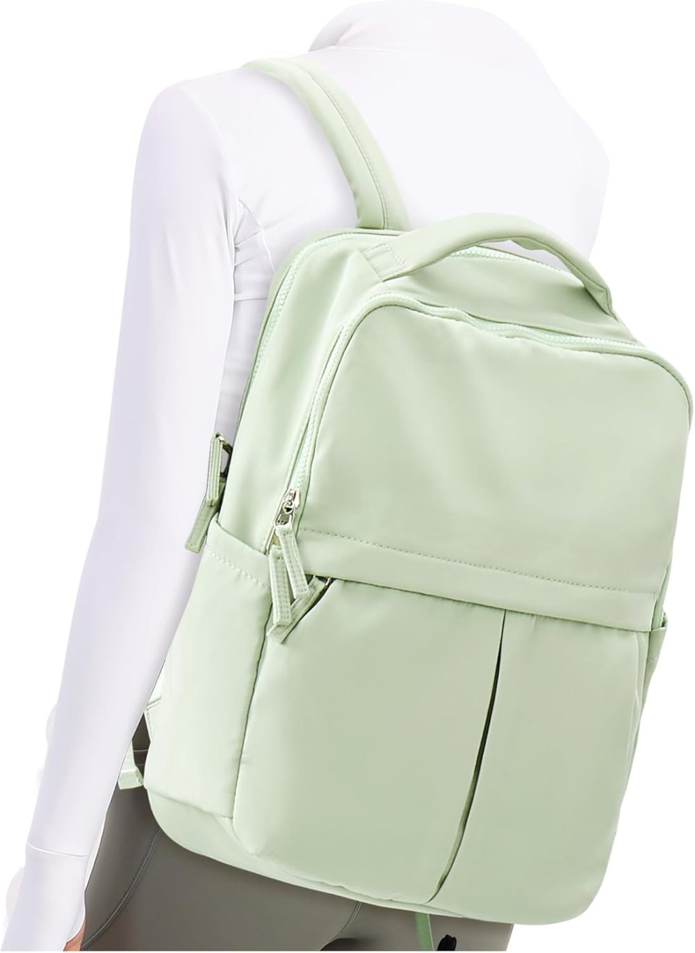 Laptop Backpack for Women  Gym Work Teacher Backpack for Men Lightweight Commuter Backpack with Laptop Compartment Large Travel Backpack Casual Daypack Backpacks Green