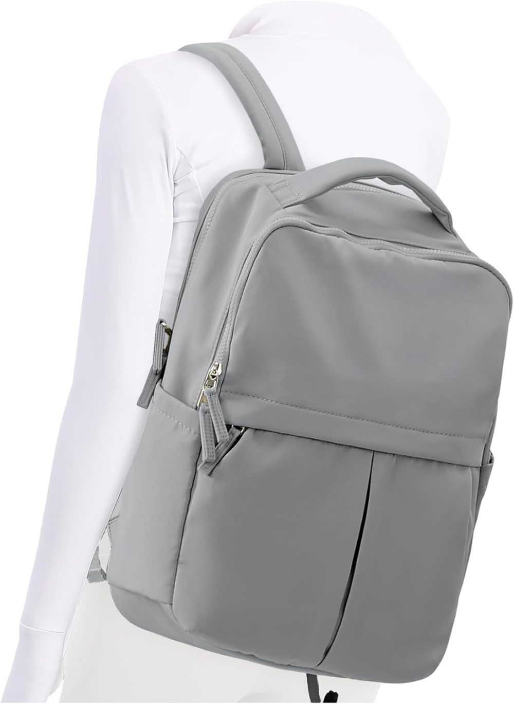 Laptop Backpack for Women  Gym Work Teacher Backpack for Men Lightweight Commuter Backpack with Laptop Compartment Large Travel Backpack Casual Daypack Backpacks Grey