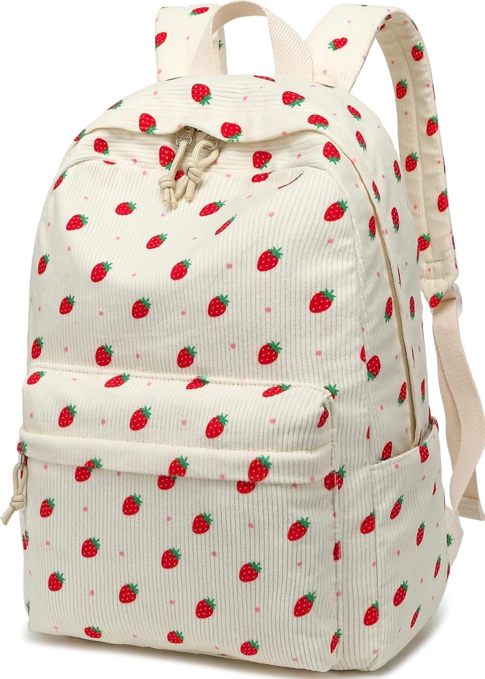 School Backpack for Teens Large Corduroy Bookbag Lightweight Girls Boys Casual High School College 17 inch Laptop Travel Bag