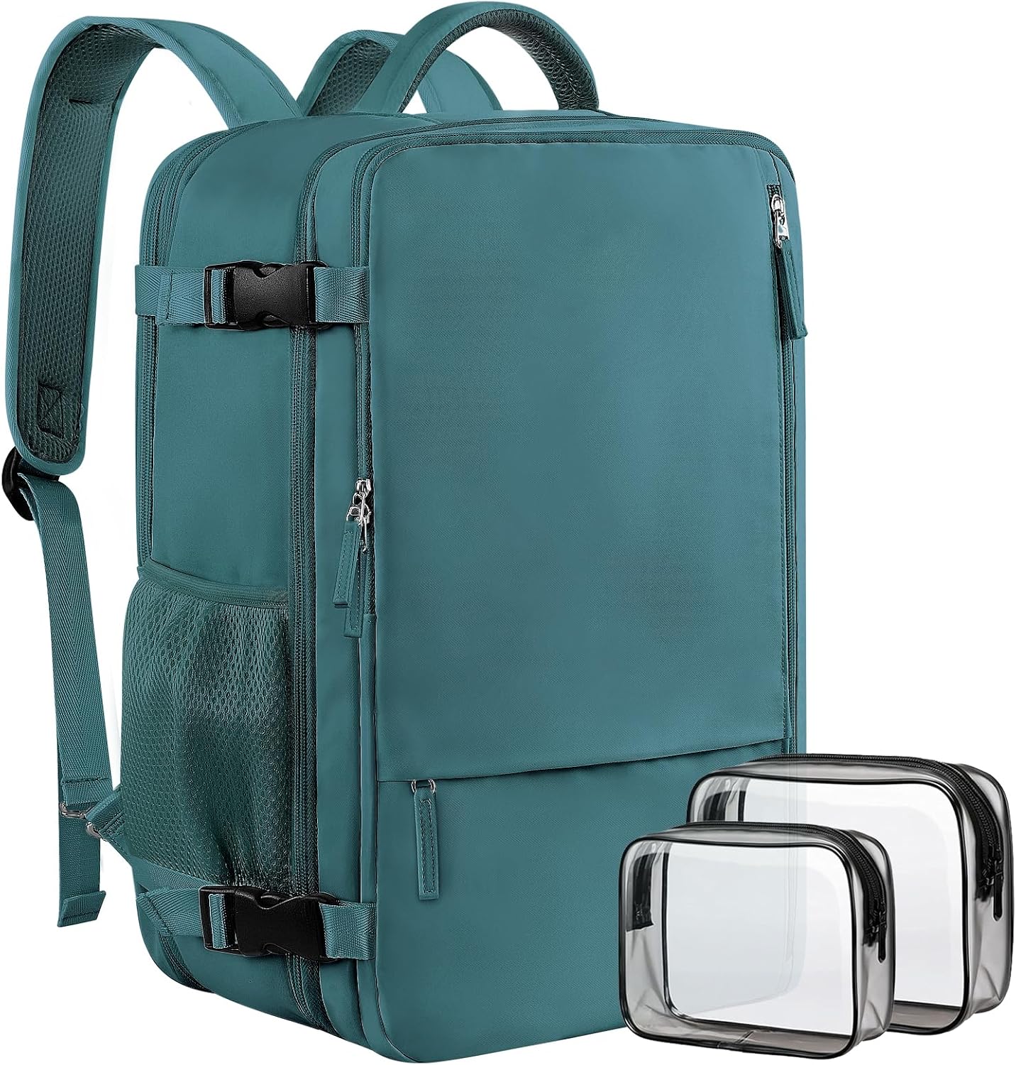 Travel Backpack for Men, 40L Carry On Backpack, 17 Inch Laptop Backpack, Waterproof Backpack, College Bookbag, Laptop Backpack, Backpack for Women, as Person Item Flight Approved